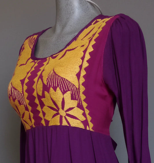 Vestido de Gala morado | piezas únicas