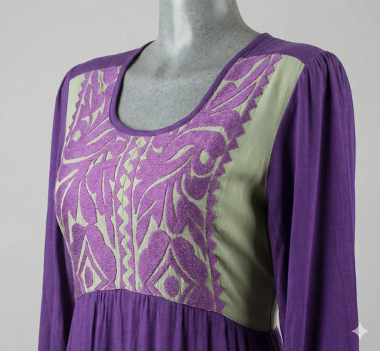Vestido de Gala morado | piezas únicas