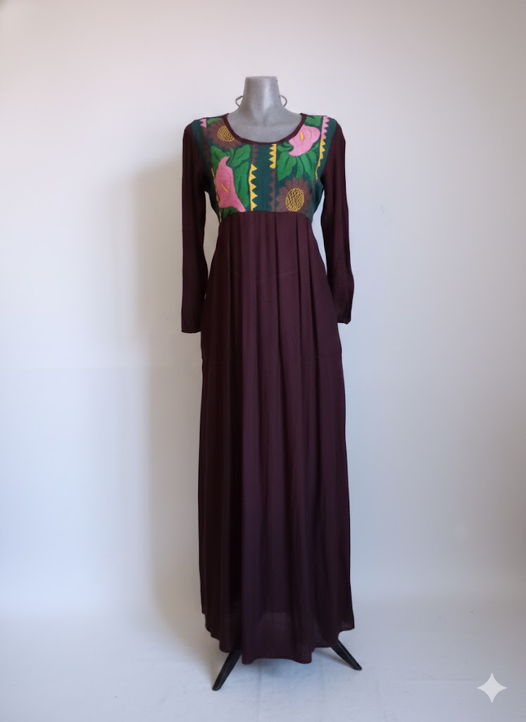 Vestido de Gala Cafe| piezas únicas