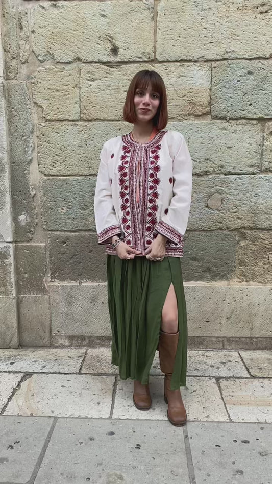 Blazer de algodón Tlahuitoltepec | edición limitada
