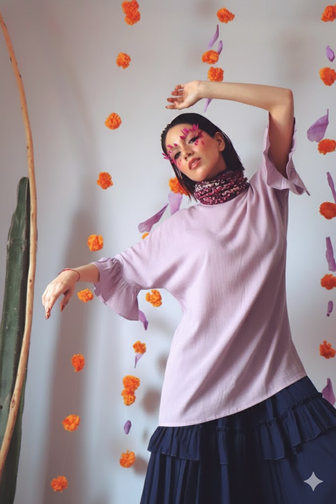 Vestido Lino Comfy Chic: Corto, Trendy y Artesanal | Muchitos Oaxaca